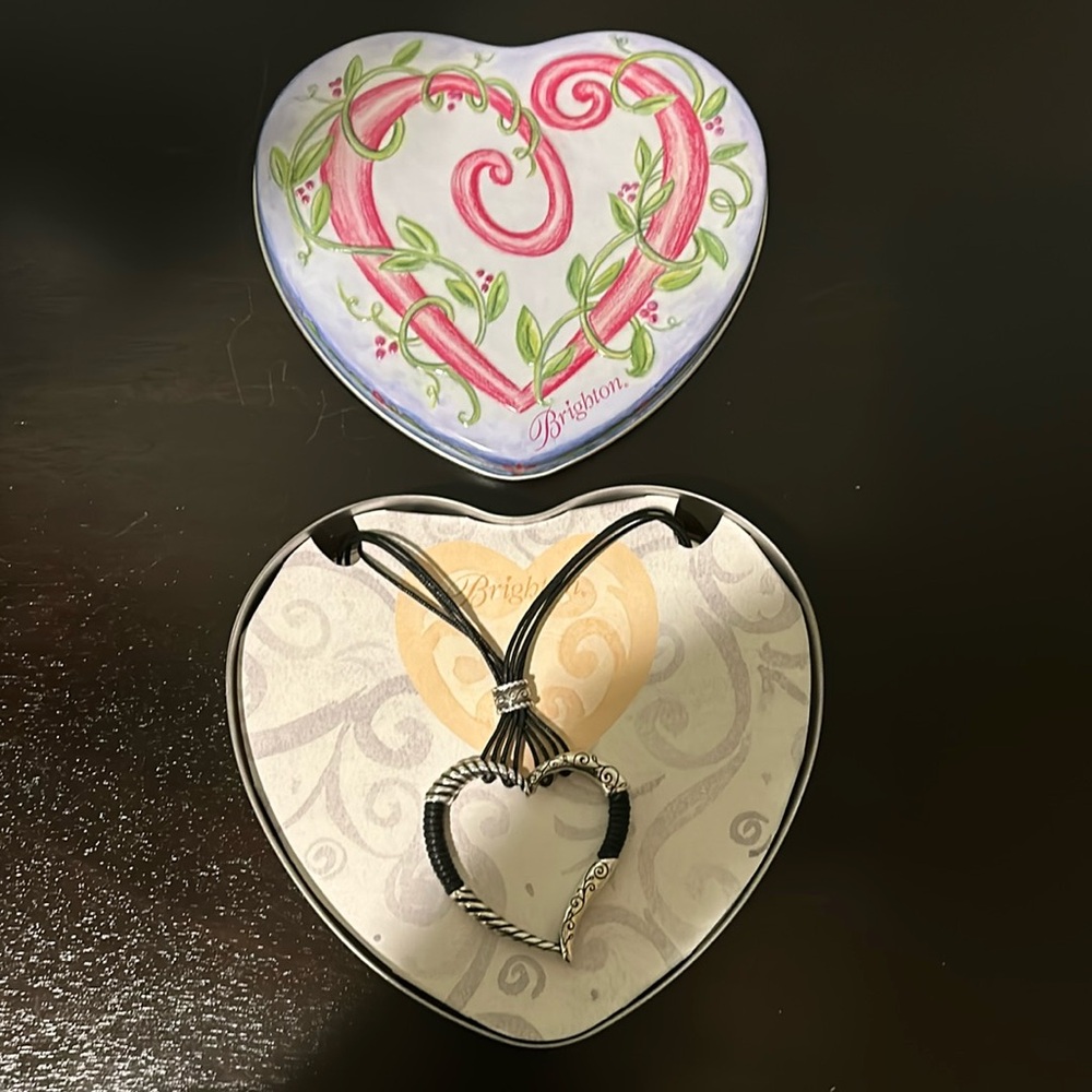 Brighton heart necklace.